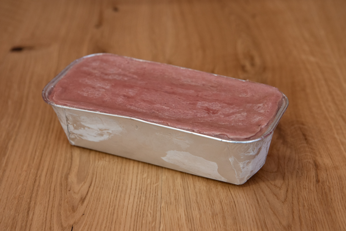 Straußen-Fleischkäse gefrostet