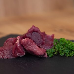 Straußen-Gulasch