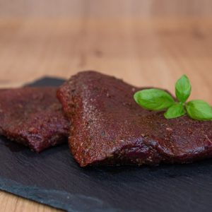 Straußen-Steak mariniert