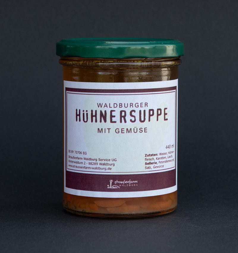 Hühnersuppe mit Gemüse