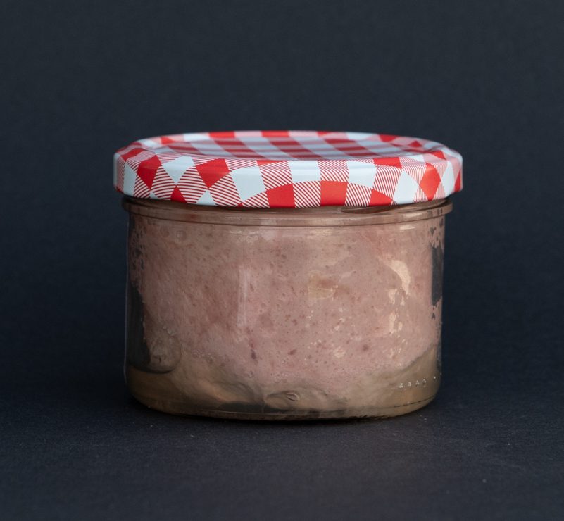 Straußen-Fleischkäse